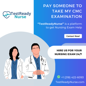 Pay Someone to Take My CMC Examination